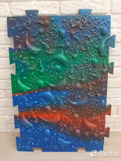 Коврик детский массажный