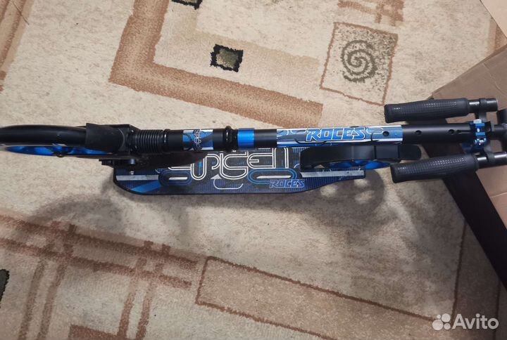 Самокат взрослый с большими колесами