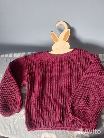 Свитер джемпер hm новый на девочку 98 104