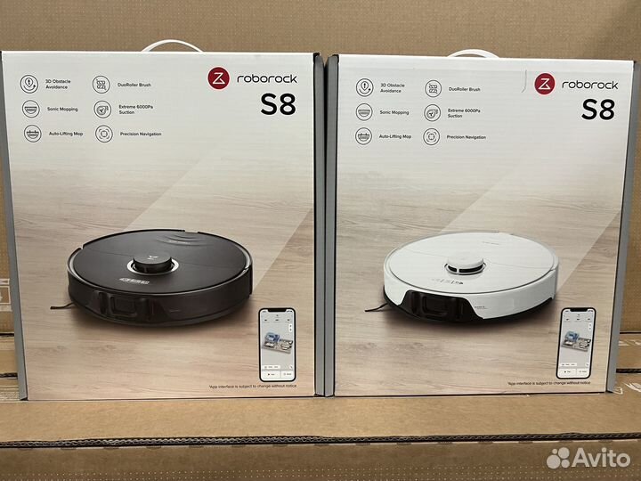 Roborock S8 White black