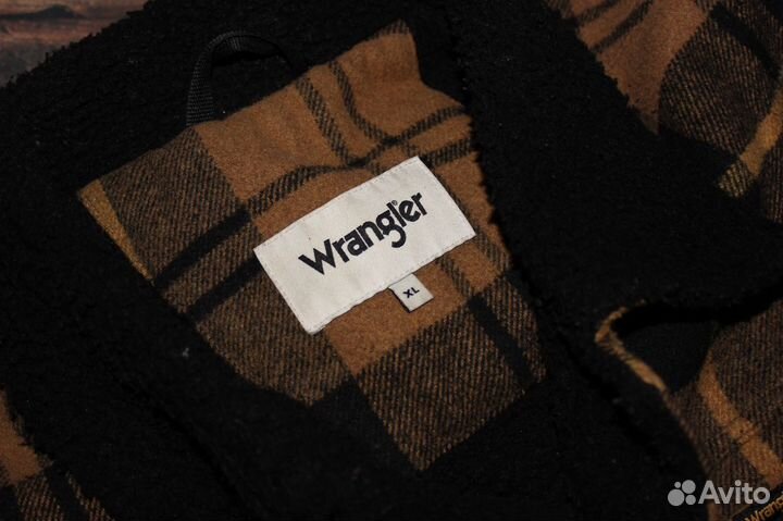 Wrangler Wool trucker sherpa jacket - L/XL