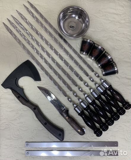 Набор шампуров в колчане