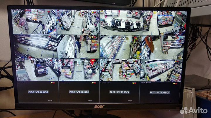 Установка видеонаблюдения