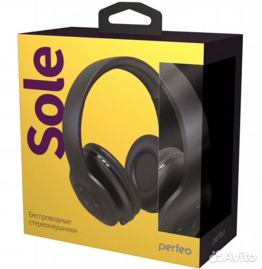 BT наушники полноразмерные с микрофоном sole