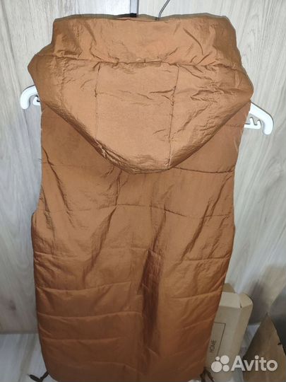 Жилетка женская коричневая