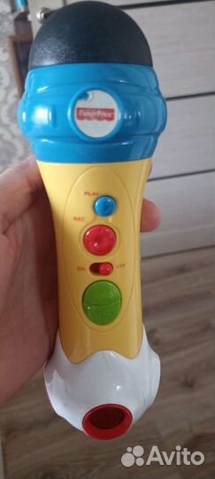 Музыкальный микрафон Fisher-Price и телефон