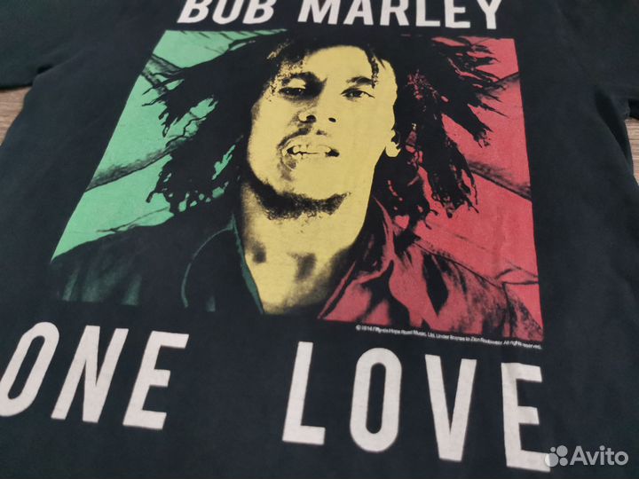 Футболка Bob Marley, One love