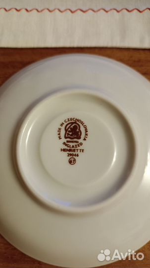 Чешский кофейный сервиз