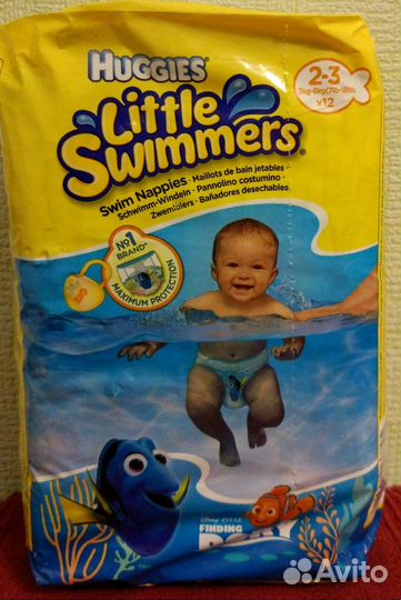 Трусики для плавания Huggies 3-8 kg