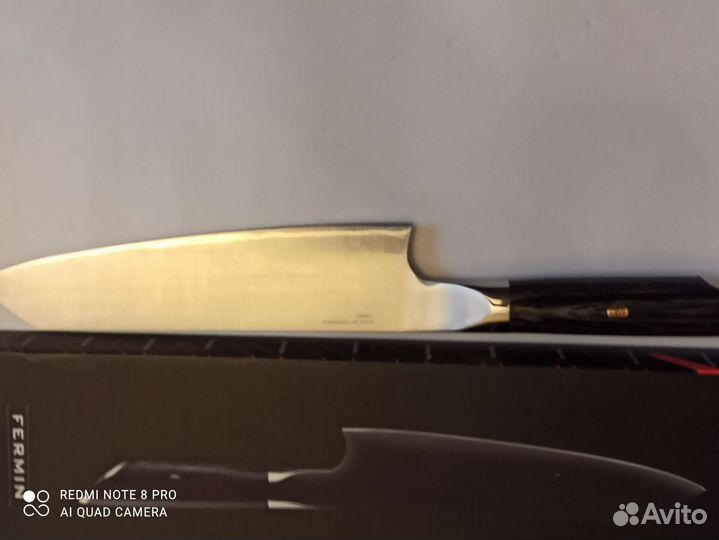 Кухонный нож Шеф Kiritsuke, Немецкая сталь