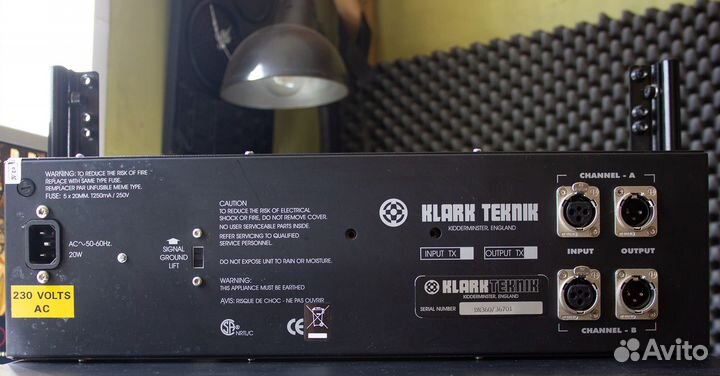 Графический эквалайзер Klark Teknik DN360