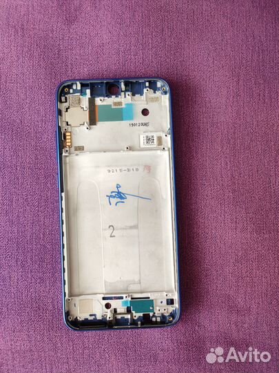 Корпус телефона Xiaomi Redmi Note 7 синий