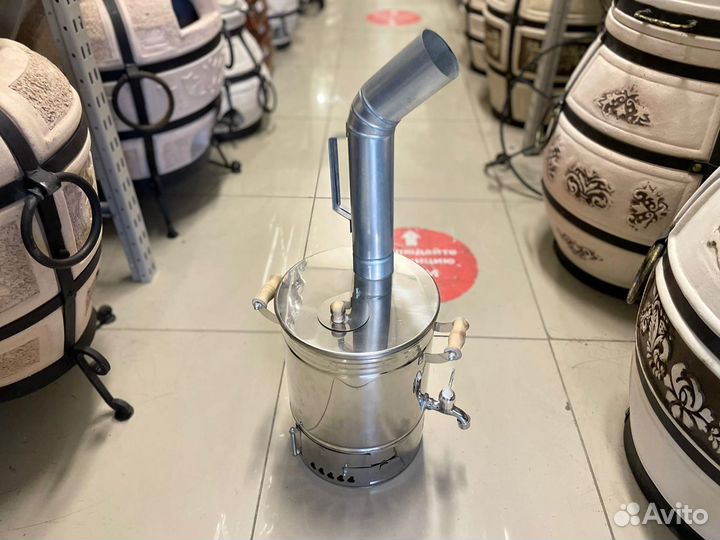 Самовар на дровах 5 и 10 литров в наличии