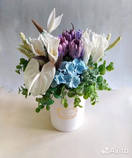 Композиция из мыльной основы 