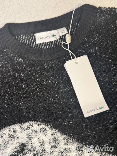 Свитер Lacoste черный