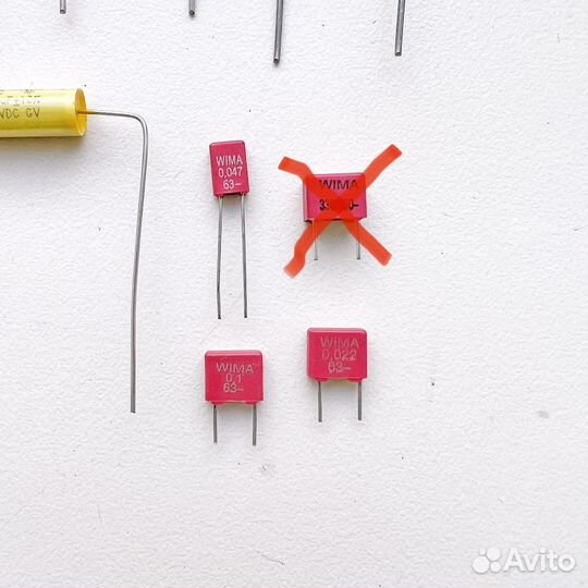 Конденсаторы для тембр-блока гитары