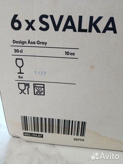 Бокалы для вина IKEA