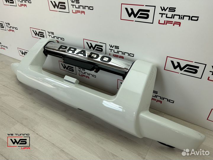 Передний диффузор toyota land cruiser prado 120 D2