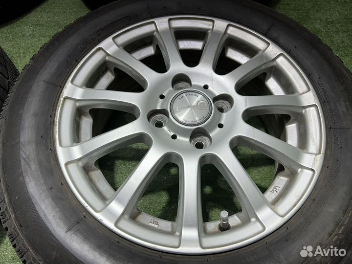 Колеса Bridgestone 165/70R14 литые 4/100