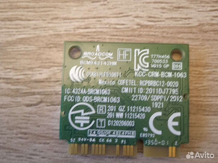 Wi-Fi модуль Sony SVF1521Q1RW