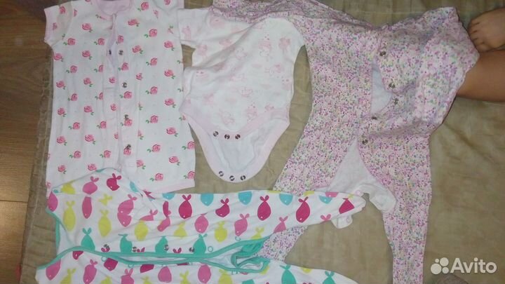 Вещи пакетом для девочки 62-68