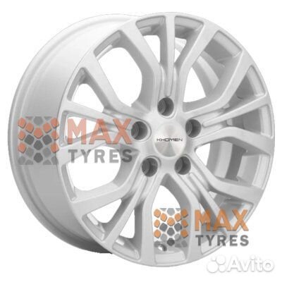 Khomen Wheels KHW1608 (Multivan) F-Silver 6.5/0 R1