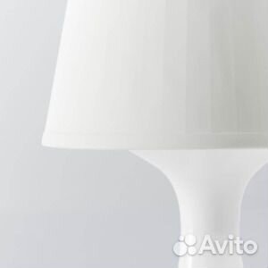 Настольная лампа IKEA Lampan, белый