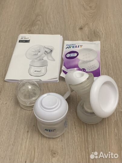 Молокоотсос ручной philips avent natural scf 330