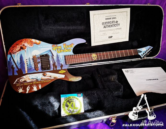 ESP LTD Horror Series Six Feet Under