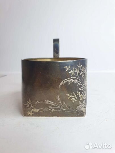 Подстаканник серебро 84 проба