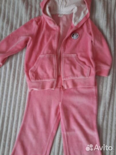Костюм розовый спортивный для девочки 92 размер
