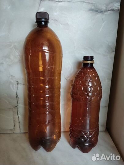 Бутылки пластиковые