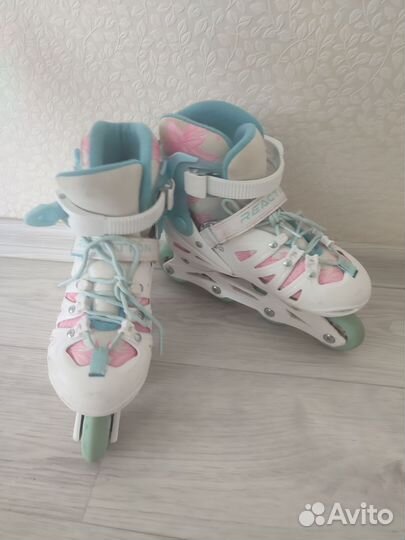Детские раздвижные ролики размер 32-35