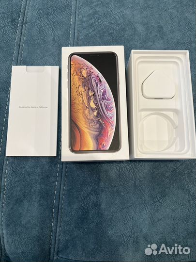Коробка от iPhone XS Gold 64 Gb