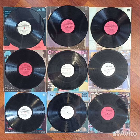 Виниловые пластинки СССР