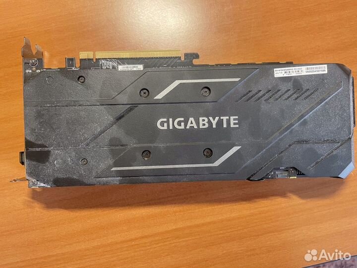 Gigabibyte 1660 super gaming OC 6gb