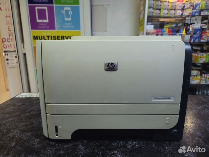 Принтер с гарантией HP P2055d