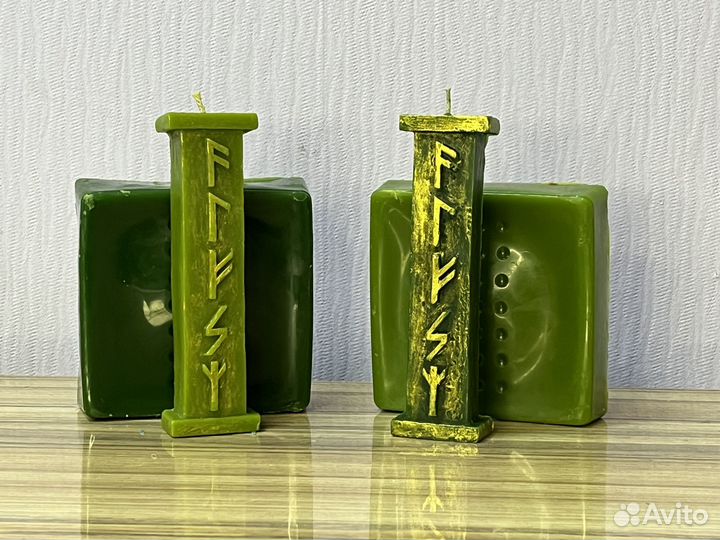 Силиконовая форма - молд Конструктор денежных рун