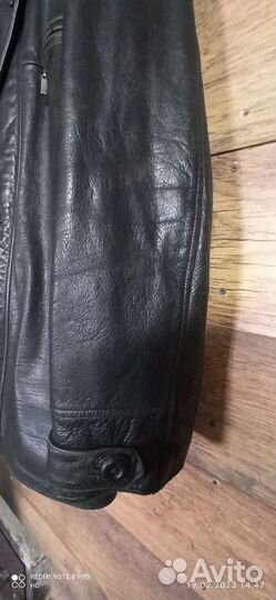 Кожаная куртка мужская