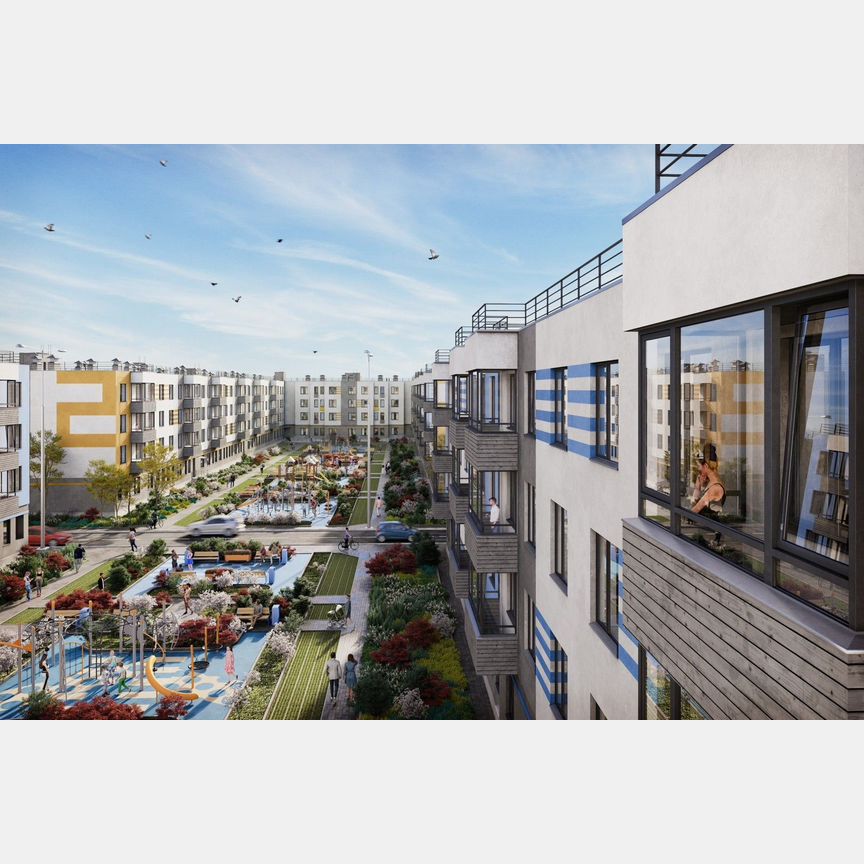 2-к. квартира, 62,6 м², 3/4 эт.