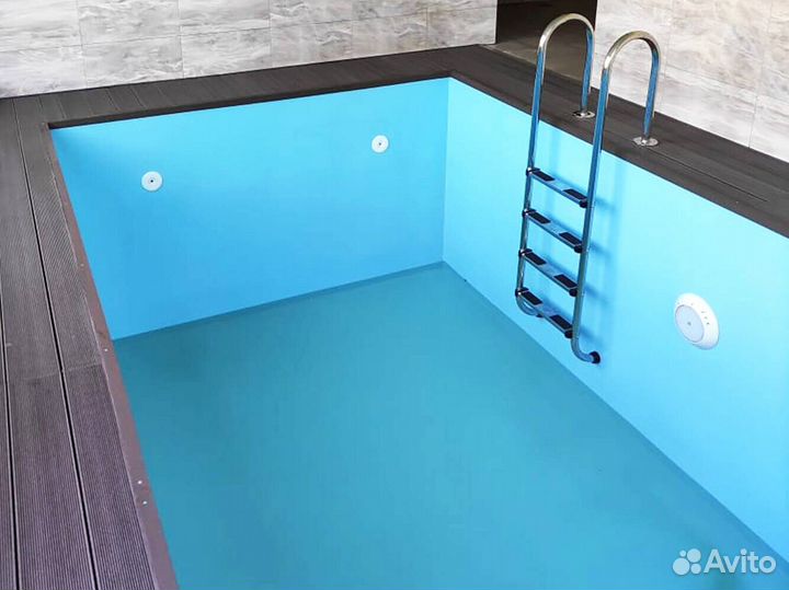 Бассейн из пластика 4,2x2,2