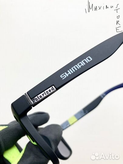 Фотохромные очки Shimano солнцезащитные чёрные