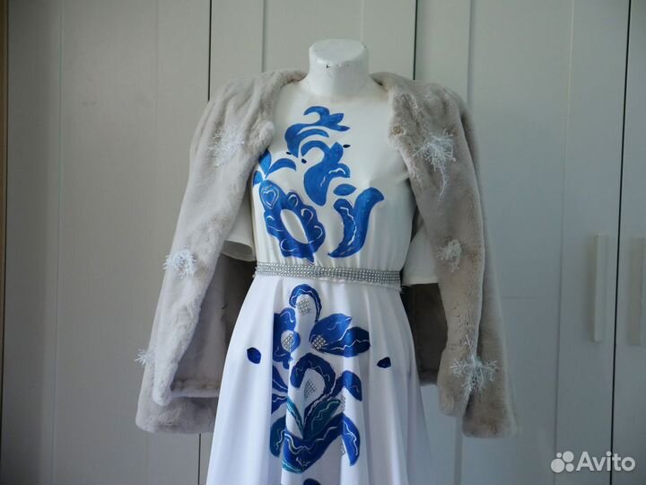 Костюм Снегурочки S