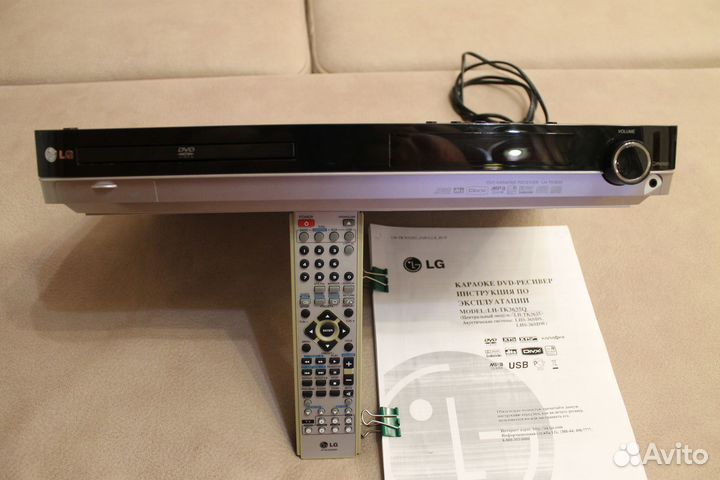 Караоке система LG DVD karaoke receiver LH-TK 3635