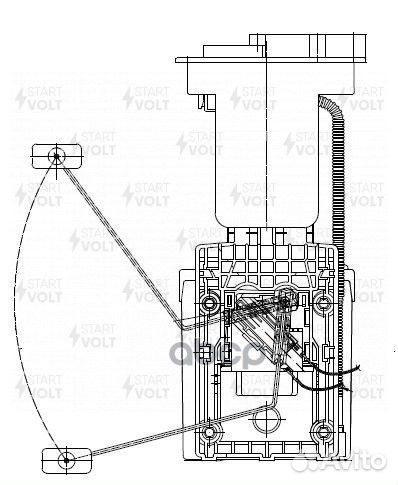 Модуль топливного насоса для а/м Audi A6 (97)