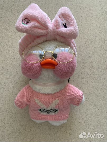 Мягкая игрушка утка Лалафан