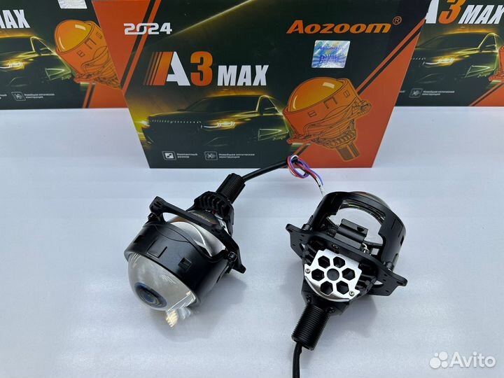NEW 2024 Biled Aozoom A3 MAX Светодиодные линзы