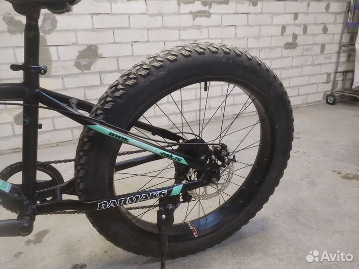Велосипед фэтбайк darmaks
