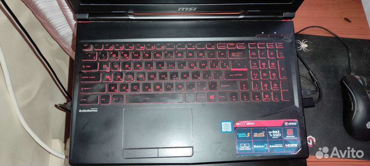 Игровой ноутбук msi