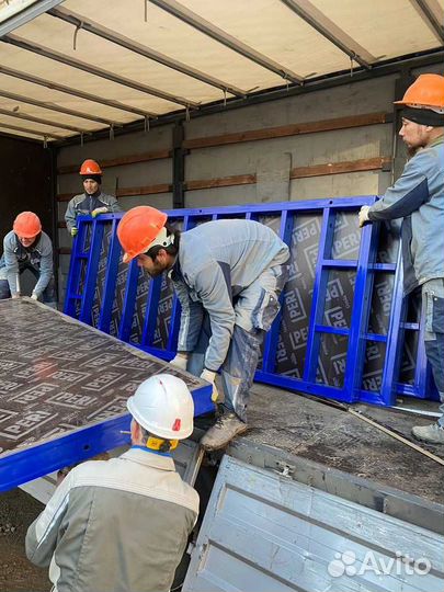 Аренда опалубки колонн на щитах